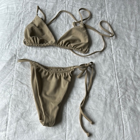 Belle the label triangle top M & Ajla The label Bella Bikini bottom Mosaico S - Picture 4 of 11